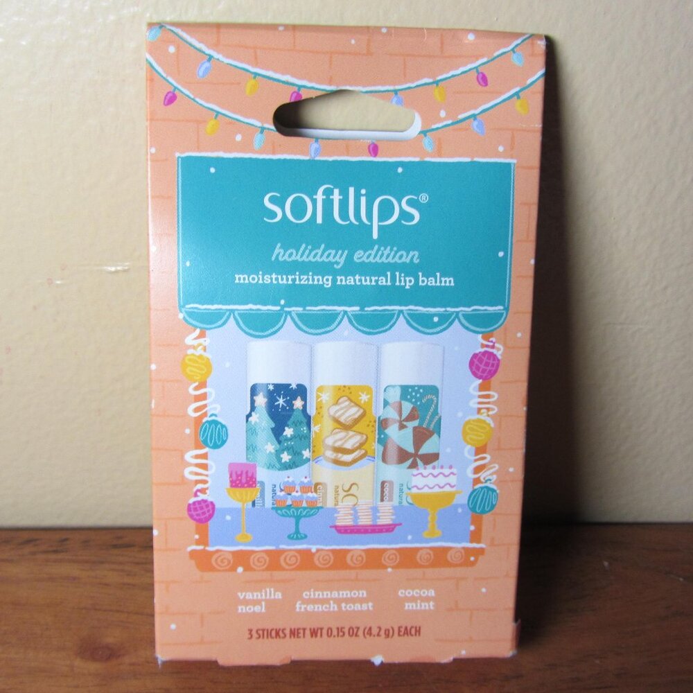 3 for $24 - softlips holiday edition 3 pack gift set (C190)